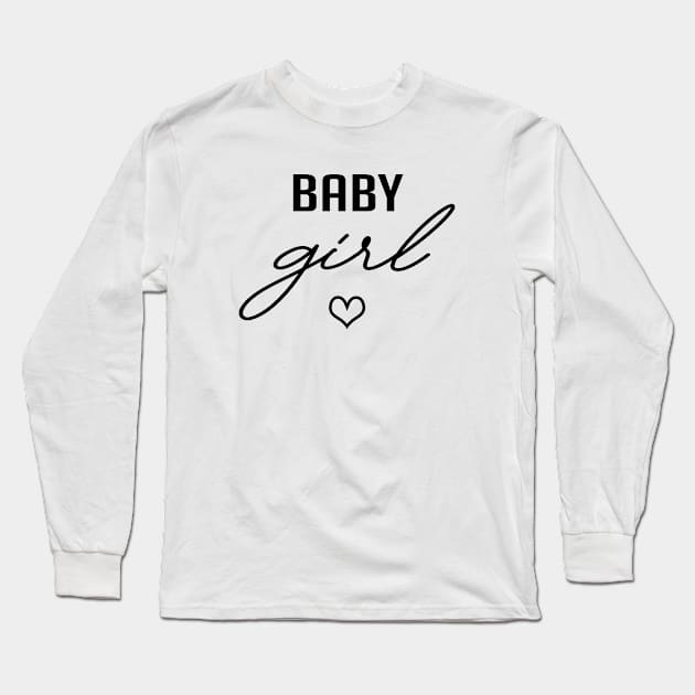 Gender reveal | Baby girl Long Sleeve T-Shirt by Die Designwerkstatt